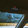 thumbnail image 2 of OULII Car Sunglass Holder Box Black Aluminum Alloy Dustproof 1 PCS, 2 of 8