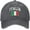 Deep Heather, variant on Italia Italy Italian Flag Cowboy Hat Men Vintage Baseball Cap Women Trucker Hat Dad Hat Adjustable Snapback Hat Black