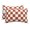 Orange, variant on Sage Green Checkered Outdoor Pillows for Chaise Lounge Chair Waterproof Lumbar Pillows with Insert&Adjustable Elastic Strap Beach Headrest Pillow Geometric Green Buffalo Plaid Pool Pillow 12"x20"
