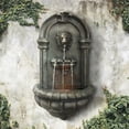thumbnail image 3 of Teamson Home Tiered Lion Outdoor Water Fountain–LED Light with Built-In Electric Pump & Simple Setup, Antique Bronze, 3 of 10