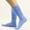Blue, variant on Women's Solid Color Warm Stockings From the 1980s to 1990s, Super Long Tight Knit Pile Socks Slouch Socks Stacked Scrunch Socks Knee High Socks