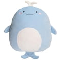 thumbnail image 1 of Almohada de felpa con forma de ballena Zielind de 40 cm para regalo de cumpleaños para niños, 1 of 7