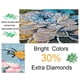 thumbnail image 3 of Blxecky DIY 5D Pintura de Diamante Bordado de Punto de Cruz Kits de Pintura de Diamante Decoración de Sala de Estar Dormitorio Etiqueta de la Pared, León (30 * 30 cm) (sin Marcos), 3 of 5
