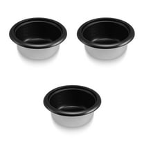 3pcs 1.5L Stainless Steel Rice Cooker Inner Pot, Non-Stick Replacement Pot