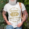 thumbnail image 3 of November Birthday Gift November Limited Edition Unisex Jersey Crewneck Tshirt, 3 of 6