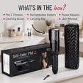 thumbnail image 5 of Split Ender Pro 2 - Cordless Split End Hair Trimmer, Rechargeable Tool for the Fast & Easy Removal of Split Damaged Hair Ends - Black, 5 of 8