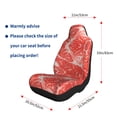 thumbnail image 5 of Pofeuu Beef Steaks Print Automotive Car Seat Covers Flat Cloth Full Set Seat Covers,Car Seat Covers front seats for Cars Trucks and SUVs-2 PCS, 5 of 9