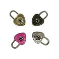 thumbnail image 4 of BE-TOOL 10Pcs Metal Love Shape Craft Locks with Keys, Mini Zinc Alloy Padlock for Diary Handbag Notebook Jewelry Box Gifts Antique Bronze, 4 of 5