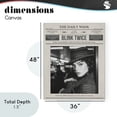 thumbnail image 4 of Stupell Industries Glam The Daily Wink Magazine Canvas Art, 36 x 48, by A Barefoot Stylist, 4 of 8