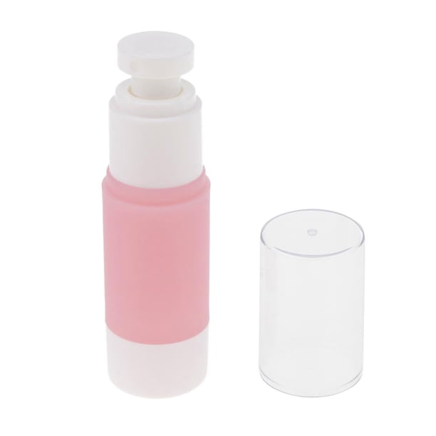 Pink Airless Pump Bottle Loción Envases de 15-100ml - Rosa, 100ml - 30 ml 30ml