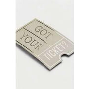 Tract-Got Your Ticket? (ESV) (Pack Of 25)