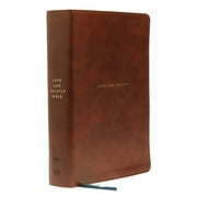 Net, Love God Greatly Bible, Leathersoft, Brown, Thumb Indexed, Comfort Print: Holy Bible (Other)