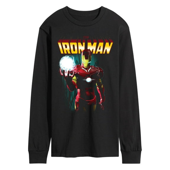 Marvel Iron Man - Modern Oversized - Men's Long Sleeve Graphic T-Shirt