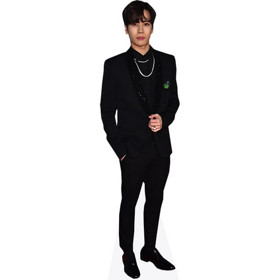 Jackson GOT7 (Black Suit) Mini Cardboard Cutout Standee