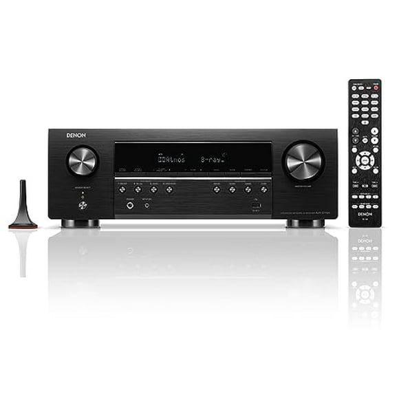 Restored Denon AVR-S770H 7.2 Ch Home Theater Receiver - 8K UHD HDMI Receiver (75W X 7), Wireless Streaming via Built-in HEOS, Bluetooth & Wi-Fi, Dolby TrueHD, (Refurbished)