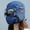 Blue, variant on Winter Pilot Hat, Adult Windproof Hat, Warm Ear Protection Hat With Mask And Glasses