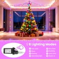 thumbnail image 2 of VOLIVO 66FT Fairy Lights, Multicolor 200LEDs, 8 Modes String Lights, Flexible Copper Wire for Wedding, Patio, Indoor Outdoor Decor, 2 of 6