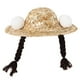 thumbnail image 1 of 1 unid mascota paja tejido sombrero trenzado sombrero decoración mascota paja sombrero mascota verano sombrero decoración, 1 of 5