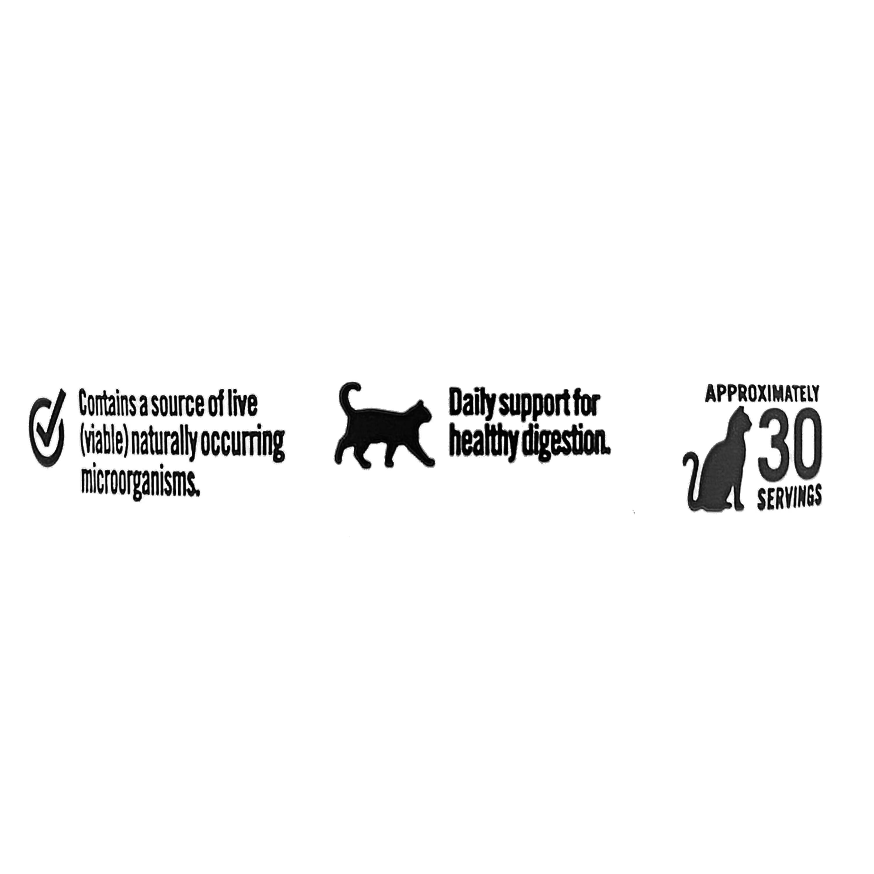 Pure Balance Pro+ Veterinarian Formulated Probiotic Care for Cats, Chicken Liver Flavor, 30 Servings