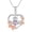 Claddagh B, variant on Religion Jewelry Gift 925 Sterling Silver Spiritual Protection Amulet Pendant Necklace Witch Knot Hamsa Star of David Jewelry for Women Men
