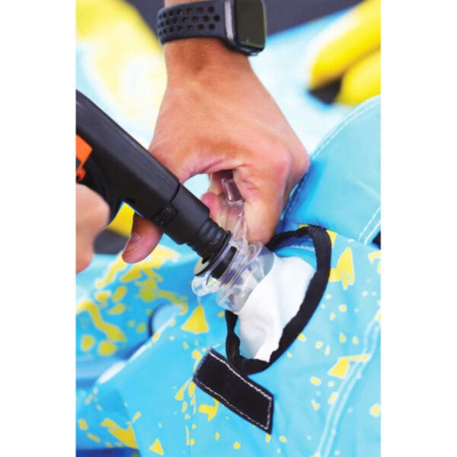 Swimline Inflatable Boomerang 2-Person Towable Water Raft - 64" - Blue
