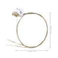 thumbnail image 2 of Shisuyan Lyre Harp Strings Metal Musical Instrument Accessories 7Pcs, 2 of 8
