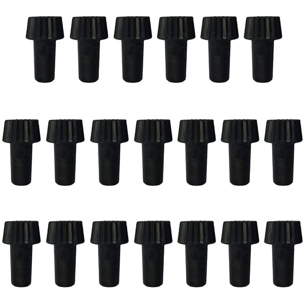 20 Pieces Plastic Lamp Switch Turn Knob Plastic Socket Extension