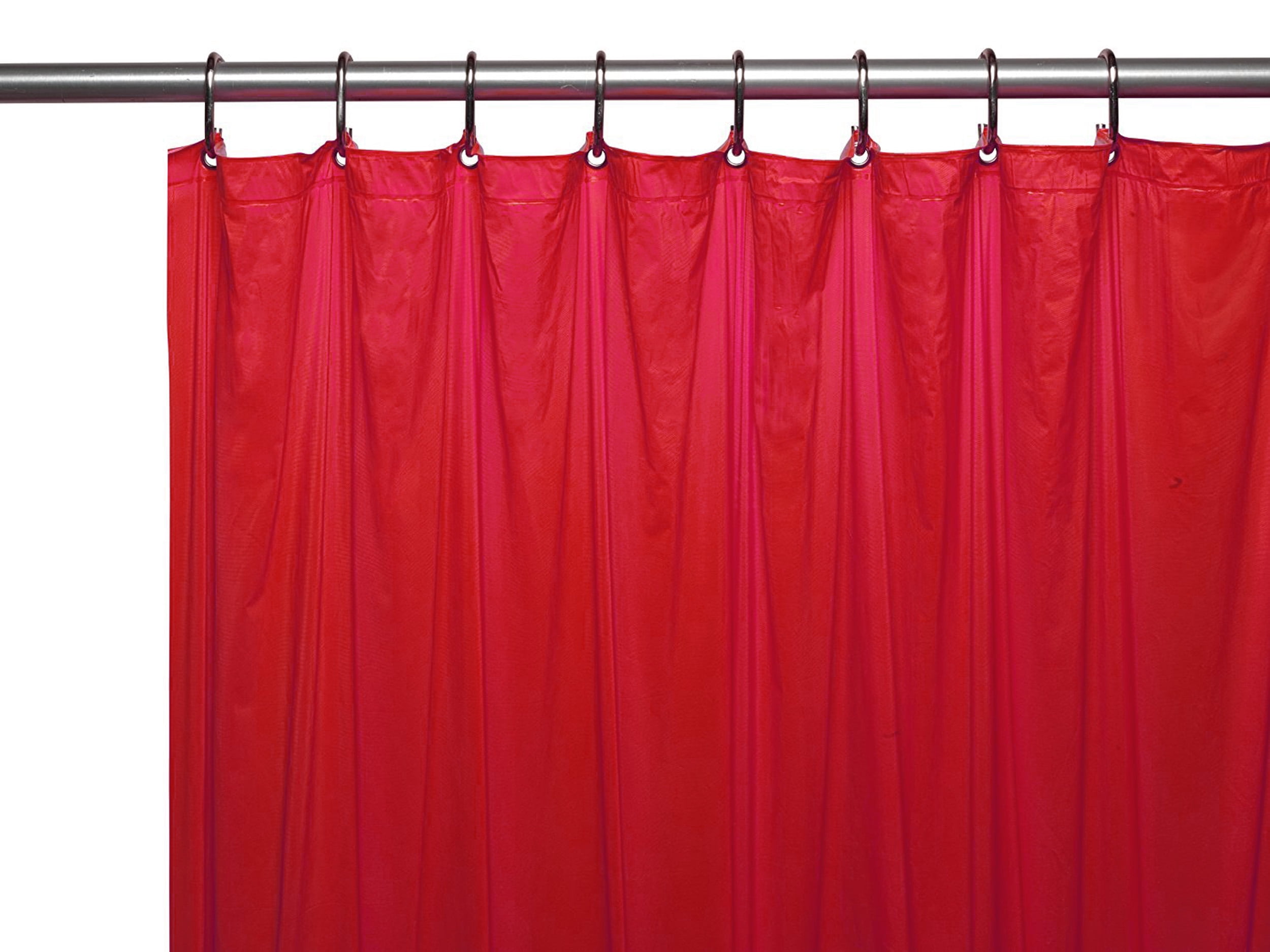 Shower Curtain Liner Metal Grommets, What Is The Standard Size Of Shower Curtain