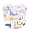 thumbnail image 2 of Clearance Apron Sleeve under $5,Baby Set Toddler With Crumb Catcher Pocket & Snap Button Baby Feeding For 6 24 Months, 2 of 9