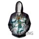 thumbnail image 1 of Sudadera con capucha y cremallera con estampado 3D para mujer y hombre, estilo Harajuku, Z02, 1 of 6