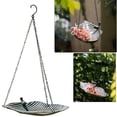 thumbnail image 2 of Pájaros, Comedero Para Pájaros, Estante En Forma De Hoja, Bandeja De Hierro Colgante, Decoración De Jardín Eigraketly HA045767-02, 2 of 6