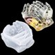 thumbnail image 1 of Epoxy resin silicone mold, 3D double hand epoxy resin, candle holder silicone^ccgv2, 1 of 5