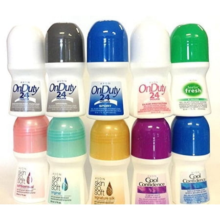 AVON Assorted Unisex Deodorants (Set of 10)