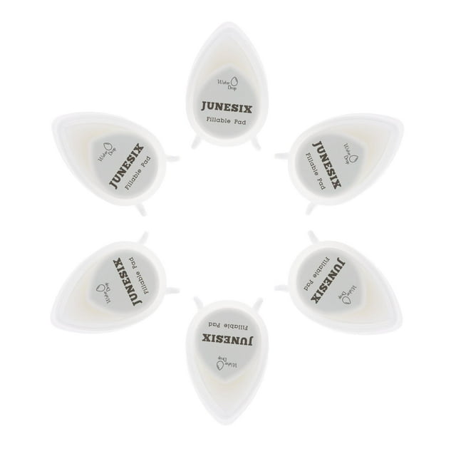 jifeng Blank Water Drop Inkpad Set Empty No Color Stamp Pads For Scrapbooking Rubber Stamps Ink Pad Template Coloring