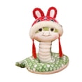 thumbnail image 3 of año Nuevo Chino 2025 serpiente de peluche de juguete estatuilla de serpiente estatua coleccionable adorno de cumpleaños decoración de año Nuevo Lunar Verde 25cm, 3 of 8