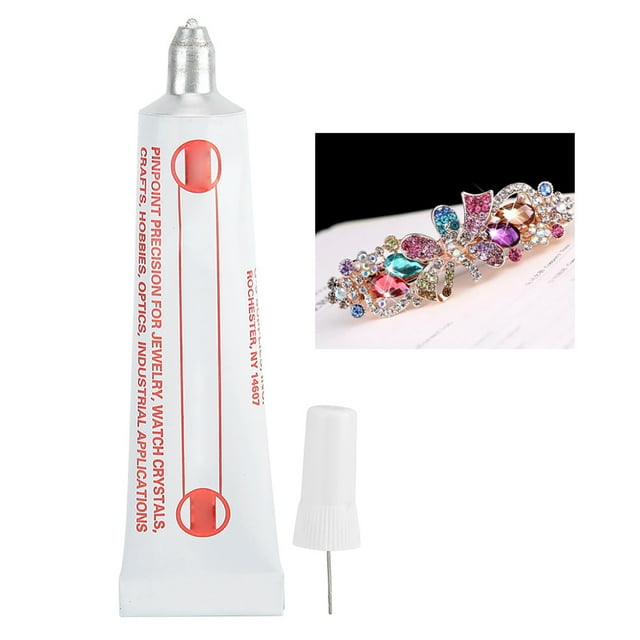 Jewelry Glue, 9ml Quick Dry Quick Dry Jewelry Glue Jewelry Crafts Rhinestone Adhesive Glue For Metal