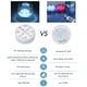 thumbnail image 4 of Lámpara de piscina Tomshine Tomshine 13 luces LED para piscina subacuática con control remoto RF con pilas RGBW Lámpara sumergible de 16 colores Magnety y ventosas Montaje IP68 Luz de estanque imperme Tomshine Lámpara de piscina, 4 of 7