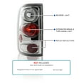 thumbnail image 3 of Spec-D Tuning Chrome Housing Clear Lens Tail Lights Compatible with 2004-2008 Ford F-150 Styleside, Left + Right Pair Assembly, 3 of 7