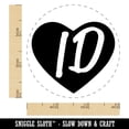 thumbnail image 2 of ID Idaho State in Heart Rubber Stamp for Scrapbooking Crafting Stamping - Small 3/4 Inch, 2 of 7