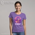 thumbnail image 2 of Junior's Sing 2 Ash Unplugged  Graphic Tee Purple Small, 2 of 8