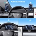 thumbnail image 4 of pop-tech for Tesla Model Y Phone Mount: with MagSafe Dashboard Vent Holder for Tesla Model Y Accessories - Magnetic Dash Car Mount for iPhone 15 14 13 12 Pro Max Plus Mini & All Cell Phone, 4 of 8