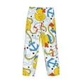 thumbnail image 4 of Kdxio Ducks and Anchors Print Men's Sleep Pajama Pant Lounge Pants with Pockets, 4 of 8