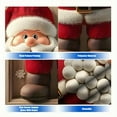 thumbnail image 4 of Zawou Santa Claus Door Curtain Decoration Flag, Indoor and Outdoor Christmas Door Cover, Festive HOLIDAY House and Party Decoration for Seasonal Celebrations, 4 of 7