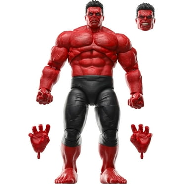 Red Hulk Toys, Legends Series Red Hulk Action Figure, Captain America: Brave New World Collectible Deluxe 6 Inch Action Figure for Adults Ages 14 and Up