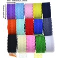thumbnail image 2 of 10 Yard 3 Rolls Lace Trim Ribbon Vintage Fabric For Diy Sewing Gift Making (tiffany Blue), 2 of 5