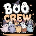 thumbnail image 3 of CafePress - Boo Crew Halloween T Shirt - Cotton Baseball Jersey, 3/4 Raglan Sleeve Shirt, 3 of 4