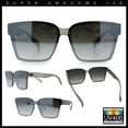 thumbnail image 2 of Retro Rimless Horn Rim Plastic Rectangular Classy Fashion Sunglasses Slate - Silver Mirror, 2 of 6