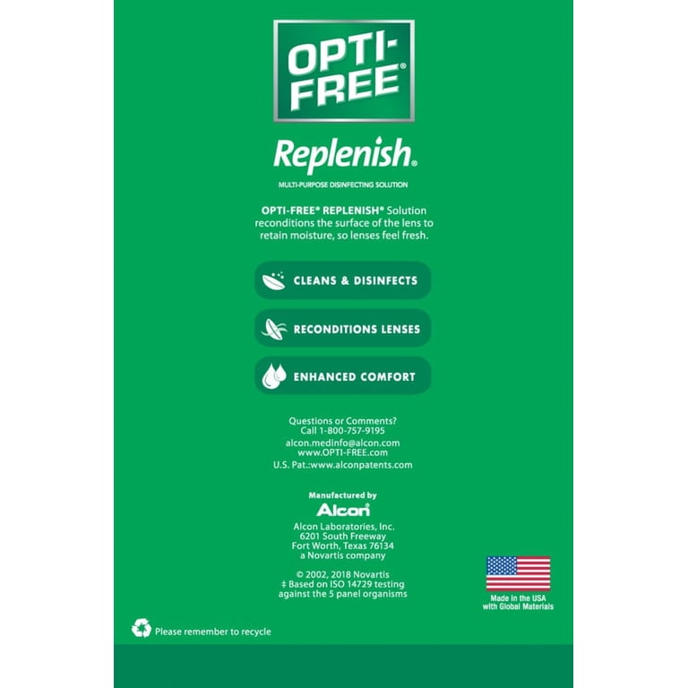 OPTI-FREE Replenish Multi-Purpose Disinfecting Contact Lens