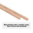 thumbnail image 4 of Uxcell 5-Pack Barra Redonda de Cobre 3mm x 100mm T2 Cobre, 4 of 7