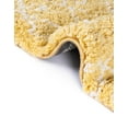 thumbnail image 6 of Unique Loom Rabat Shag Collection Area Rug - Geometric (8' Round Yellow/Ivory), 6 of 7